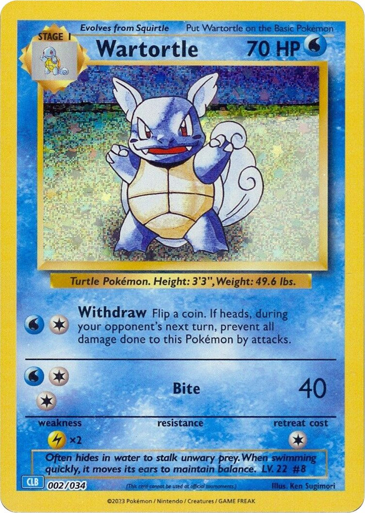 Wartortle [Trading Card Game Classic] | GnG Games