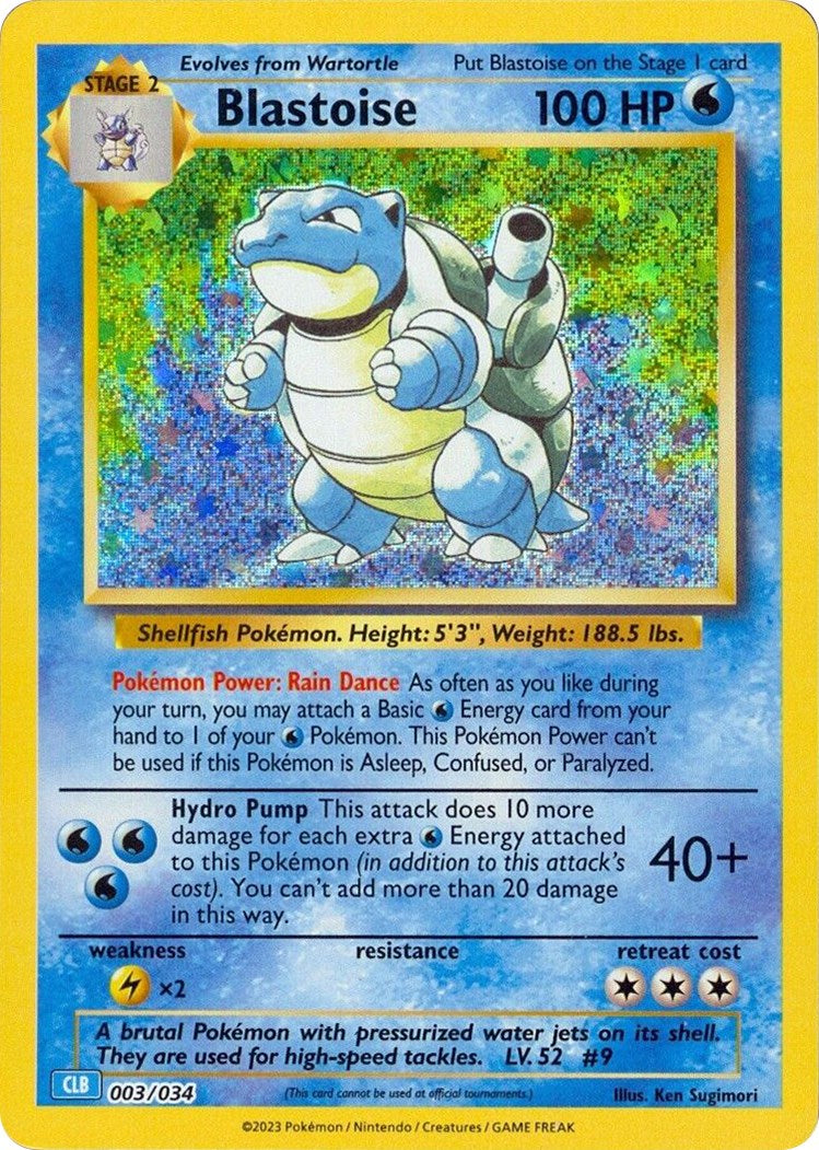 Blastoise [Trading Card Game Classic] | GnG Games