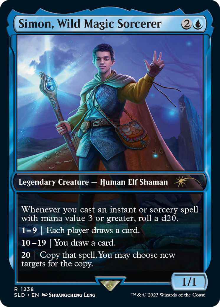 Simon, Wild Magic Sorcerer [Secret Lair Drop Series] | GnG Games
