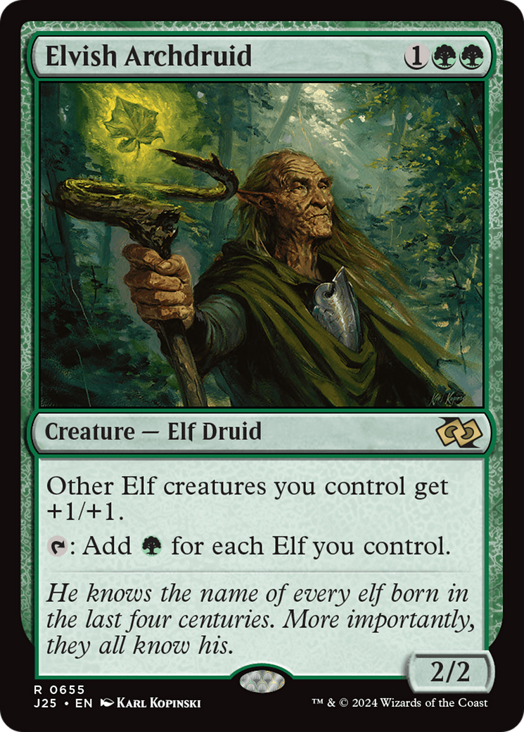 Elvish Archdruid [Foundations Jumpstart] | GnG Games