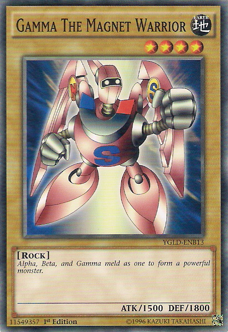 Gamma The Magnet Warrior [YGLD-ENB13] Common | GnG Games