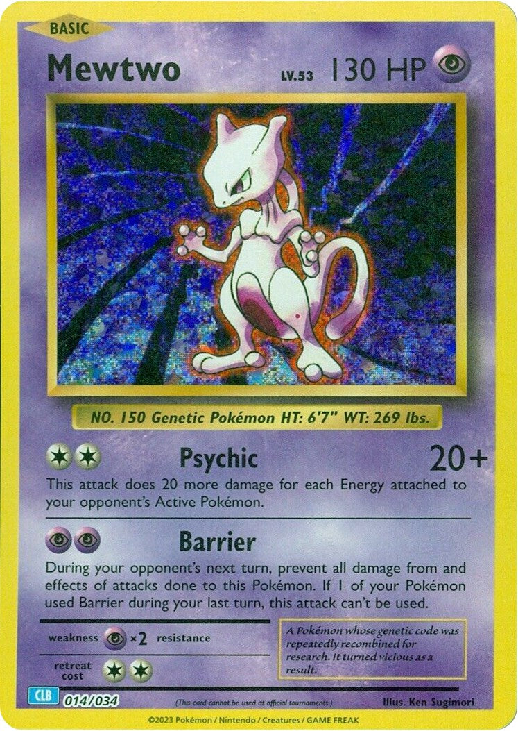 Mewtwo [Trading Card Game Classic] | GnG Games