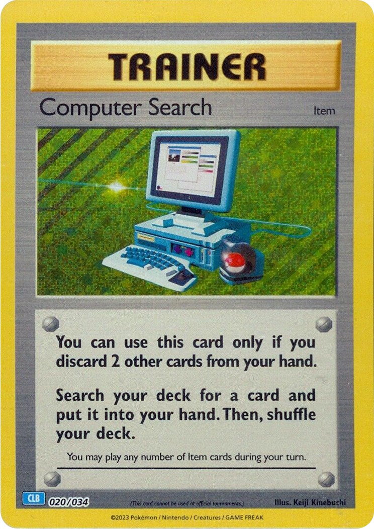 Computer Search (CLB) [Trading Card Game Classic] | GnG Games