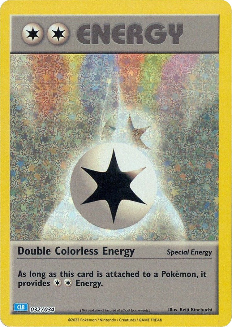 Double Colorless Energy (CLB) [Trading Card Game Classic] | GnG Games