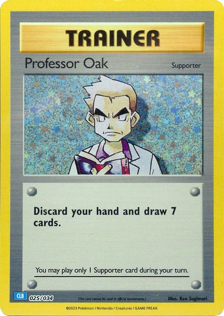 Professor Oak (CLB) [Trading Card Game Classic] | GnG Games