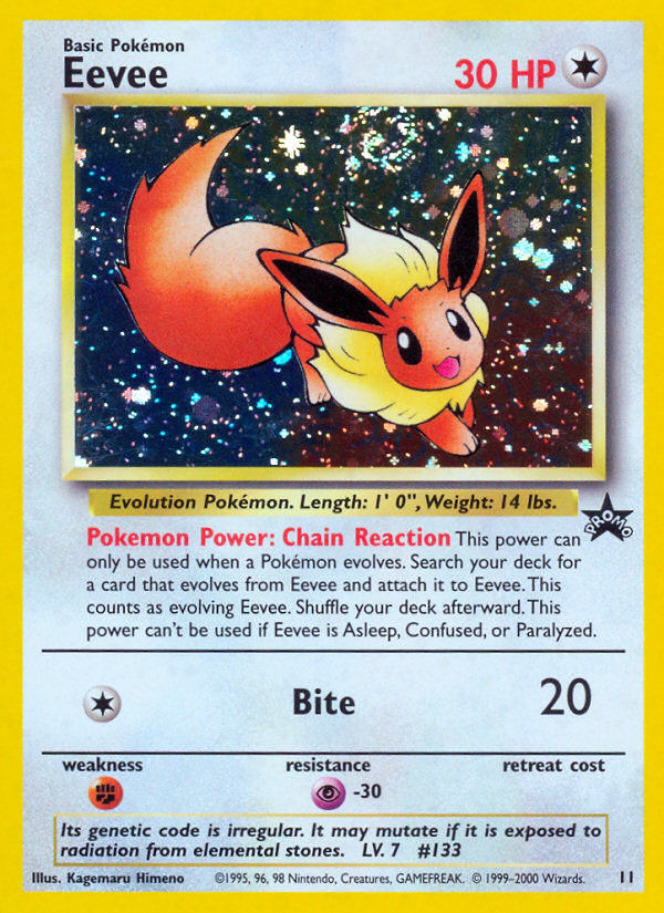 Eevee (11) [Wizards of the Coast: Black Star Promos] | GnG Games