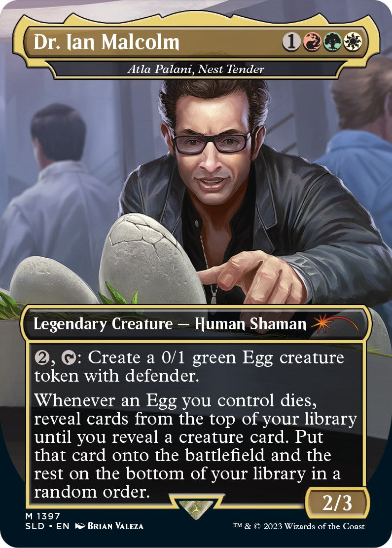 Dr. Ian Malcolm - Atla Palani, Nest Tender [Secret Lair Drop Series] | GnG Games