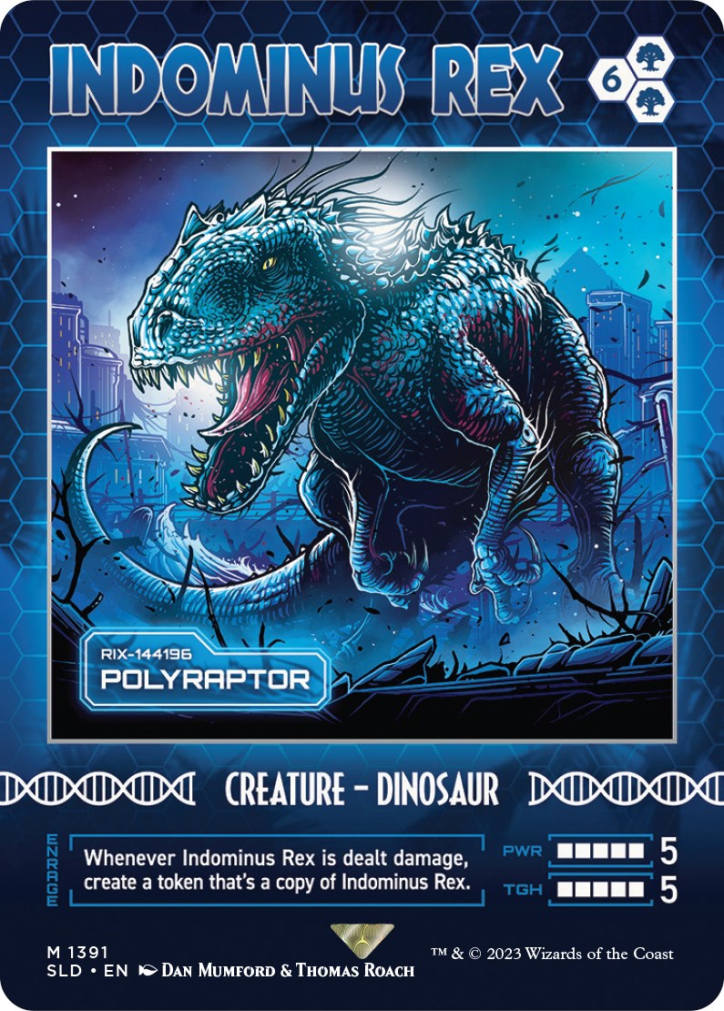 Indominus Rex - Polyraptor [Secret Lair Drop Series] | GnG Games