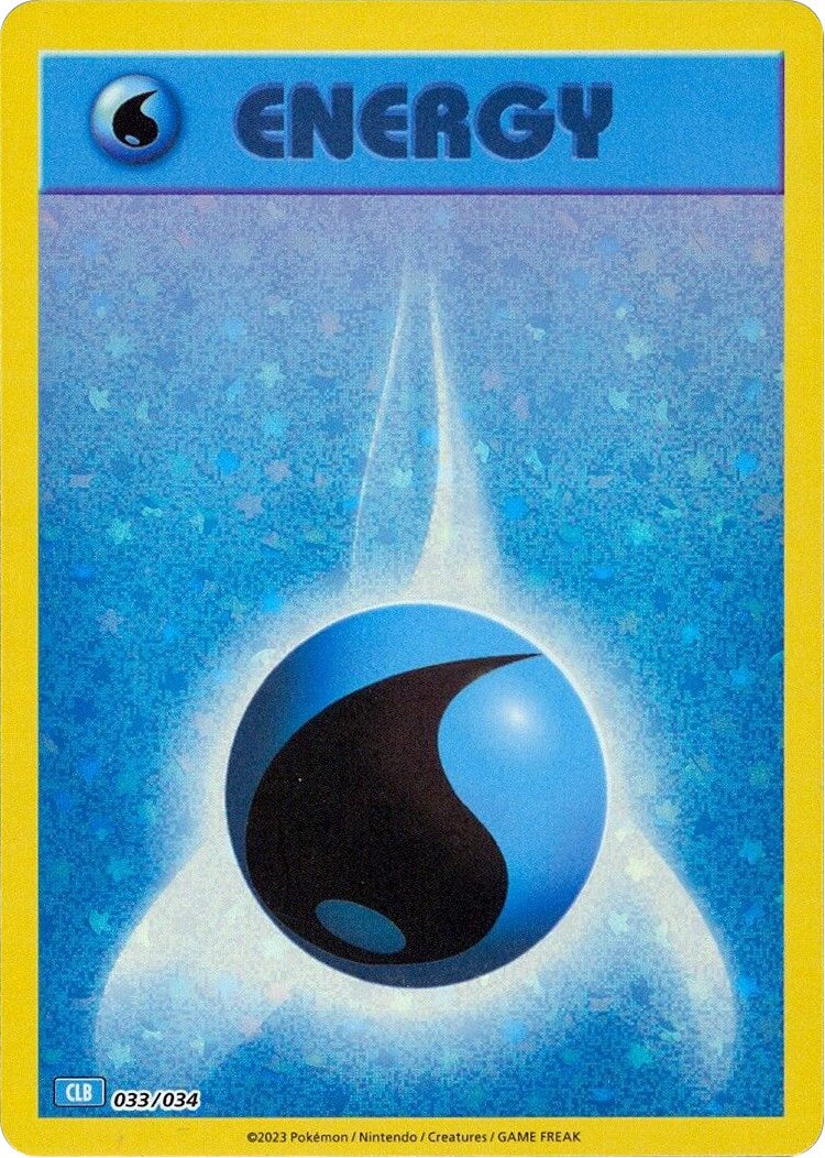 Basic Water Energy [Trading Card Game Classic] | GnG Games