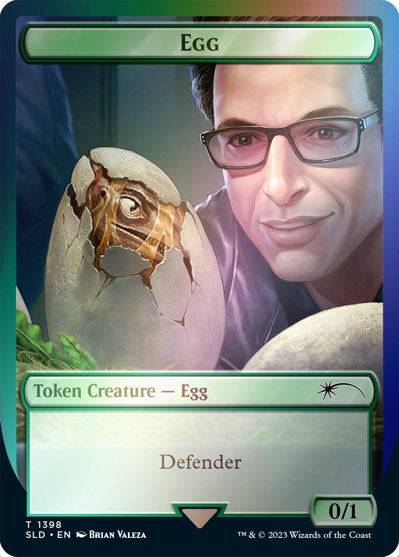 Egg Token (Rainbow Foil) [Secret Lair Drop Series] | GnG Games