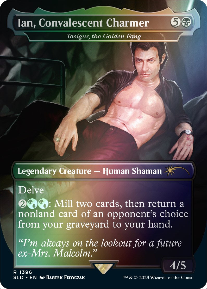 Ian, Convalescent Charmer - Tasigur, the Golden Fang (Rainbow Foil) [Secret Lair Drop Series] | GnG Games