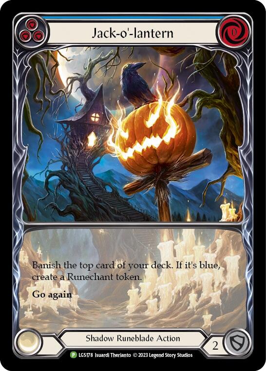 Jack-o'-lantern (Blue) [LGS178] (Promo) | GnG Games