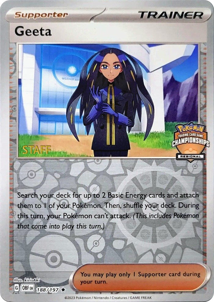 Geeta (188/197) (Staff Regional Championships) [League & Championship Cards] | GnG Games