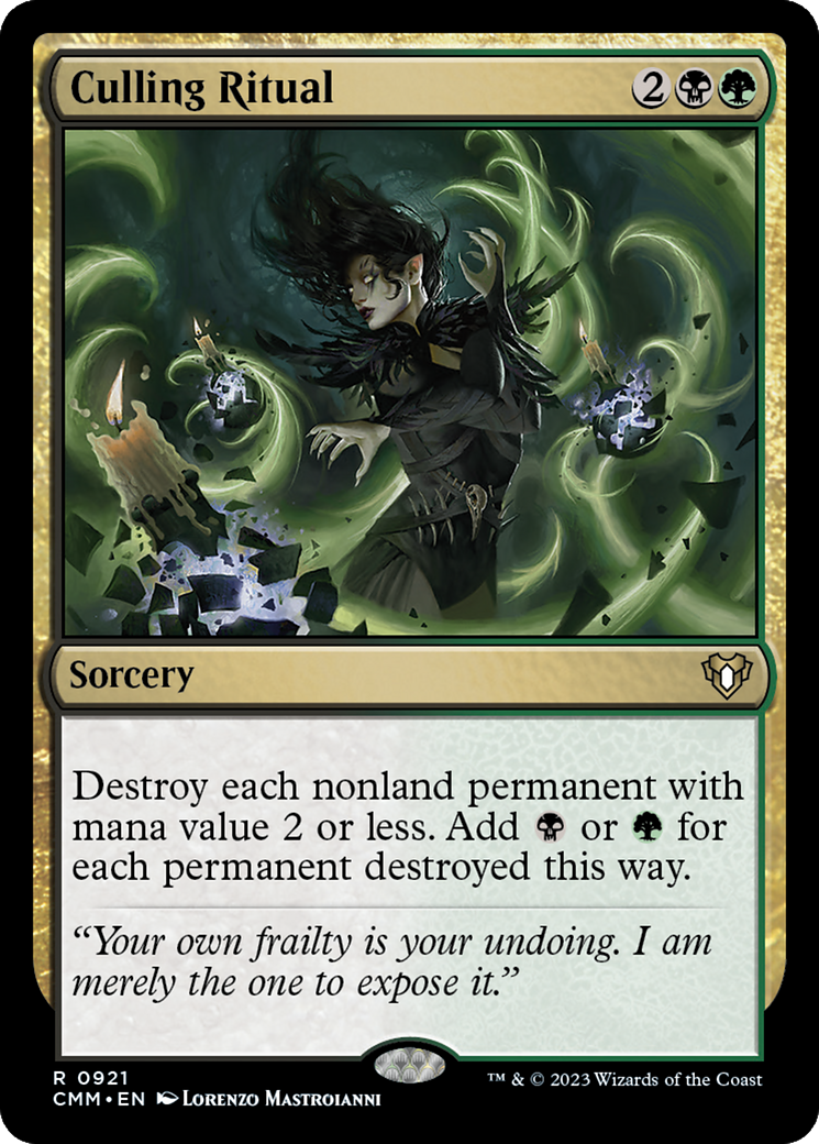 Culling Ritual [Commander Masters] | GnG Games
