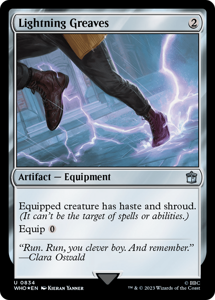 Lightning Greaves (Surge Foil) [Doctor Who] | GnG Games