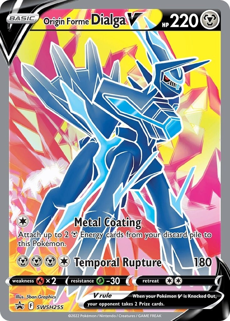 Origin Forme Dialga V (SWSH255) [Sword & Shield: Black Star Promos] | GnG Games