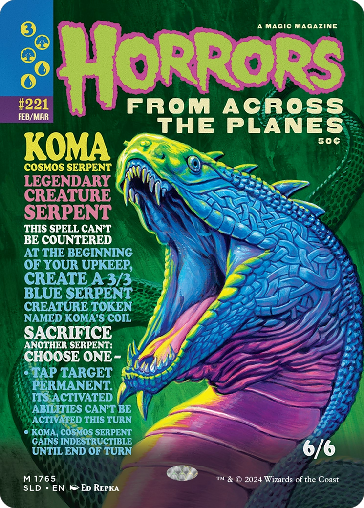 Koma, Cosmos Serpent [Secret Lair Drop Series] | GnG Games