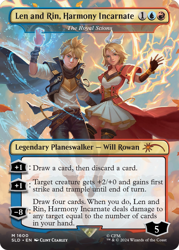 Len and Rin, Harmony Incarnate - The Royal Scions [Secret Lair Drop Series] | GnG Games