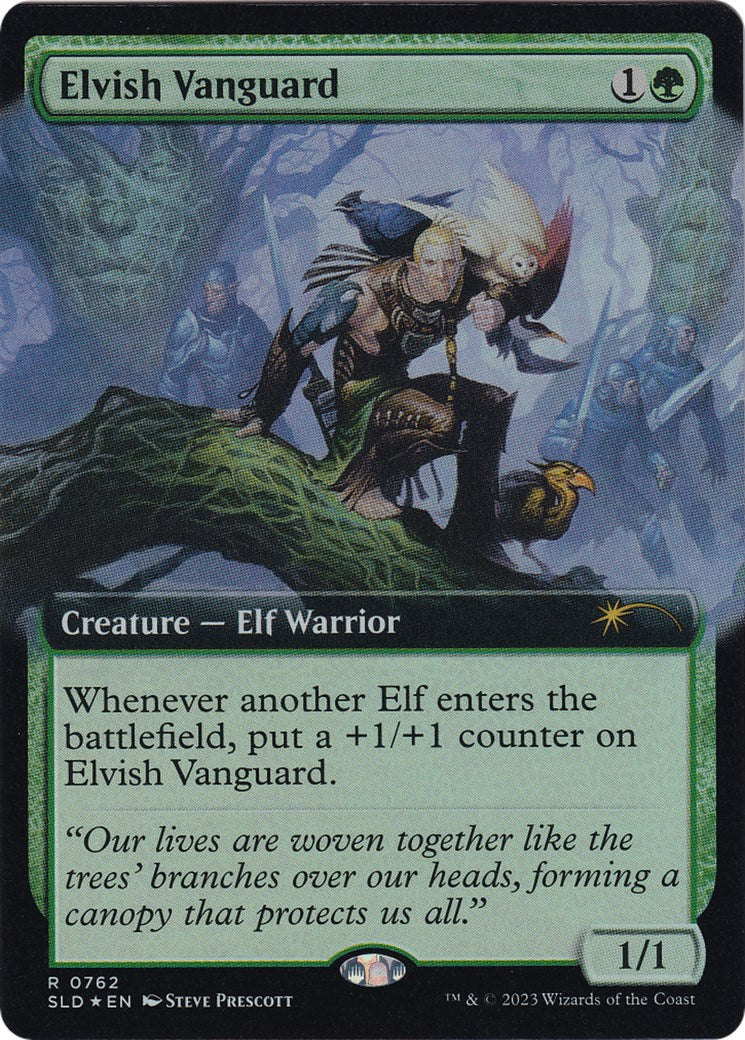 Elvish Vanguard (Extended Art) [Secret Lair Drop Series] | GnG Games