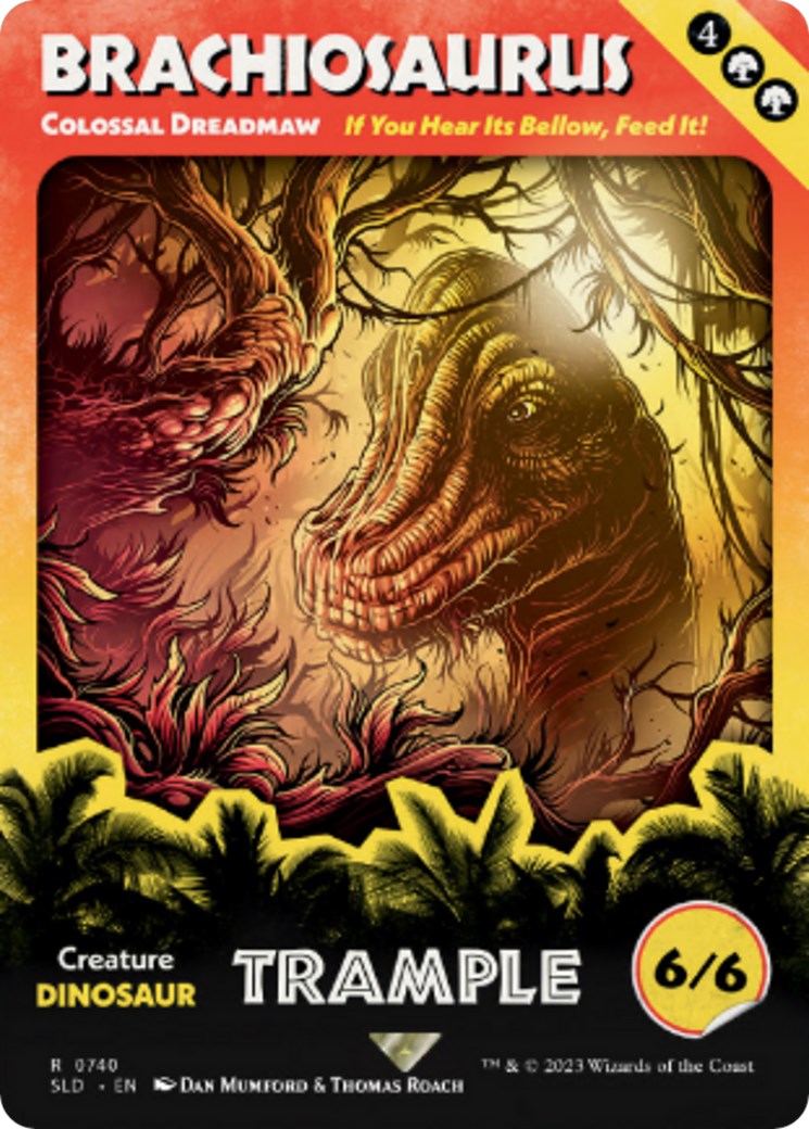 Brachiosaurus - Colossal Dreadmaw [Secret Lair Drop Series] | GnG Games