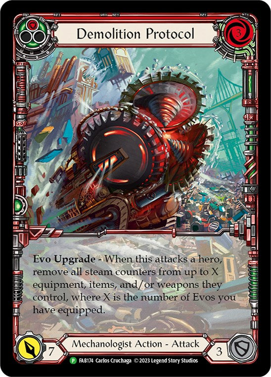 Demolition Protocol [FAB174] (Promo)  Rainbow Foil | GnG Games