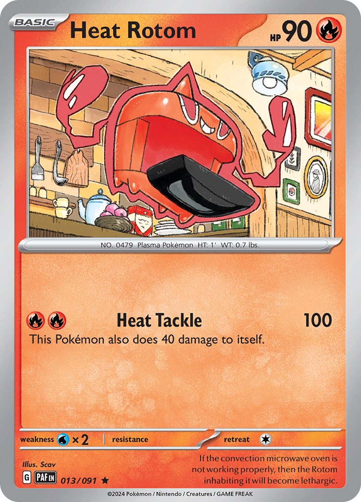 Heat Rotom (013/091) [Scarlet & Violet: Paldean Fates] | GnG Games