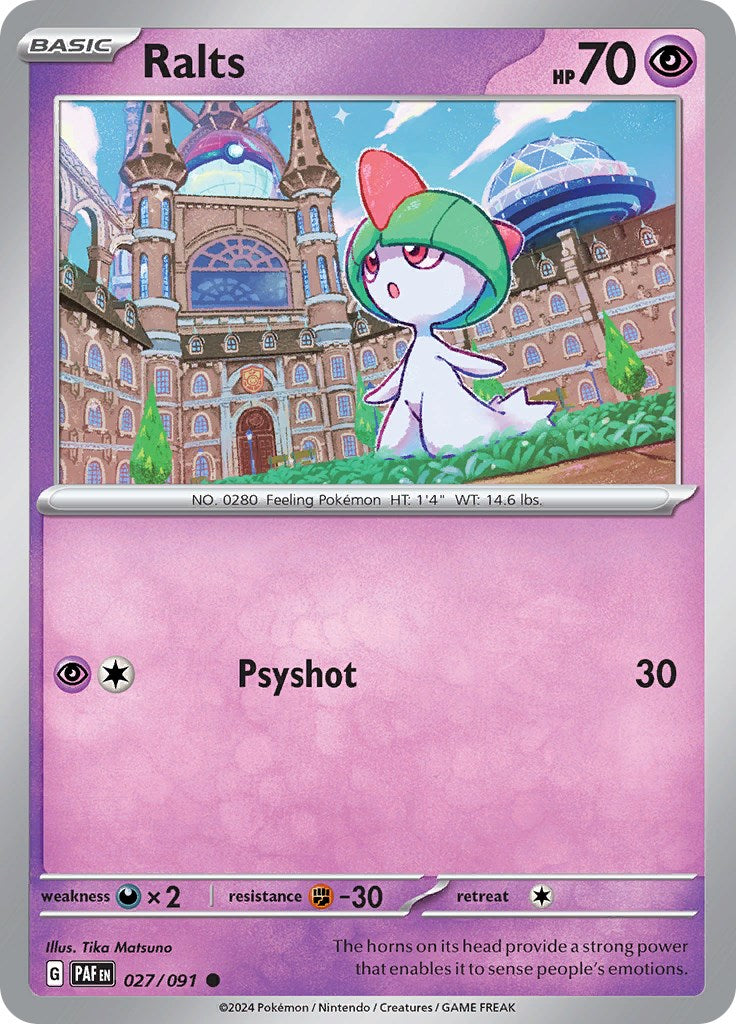 Ralts (027/091) [Scarlet & Violet: Paldean Fates] | GnG Games