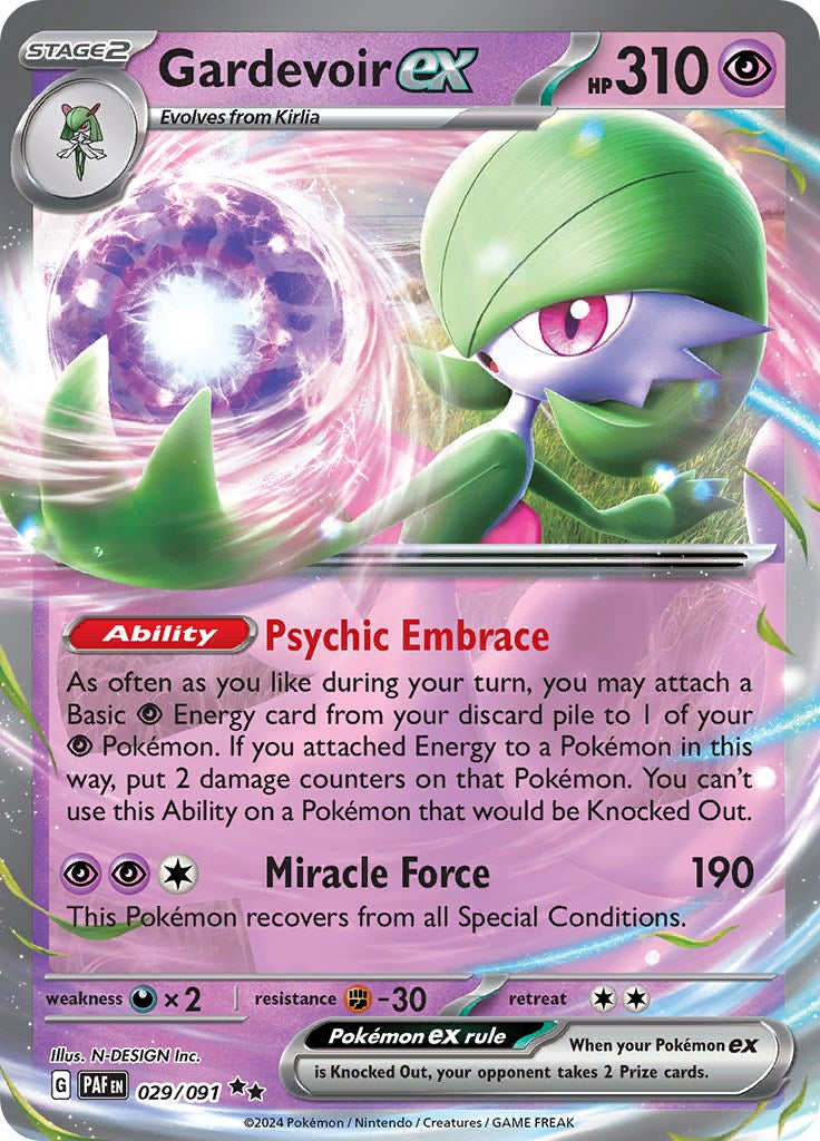 Gardevoir ex (029/091) [Scarlet & Violet: Paldean Fates] | GnG Games