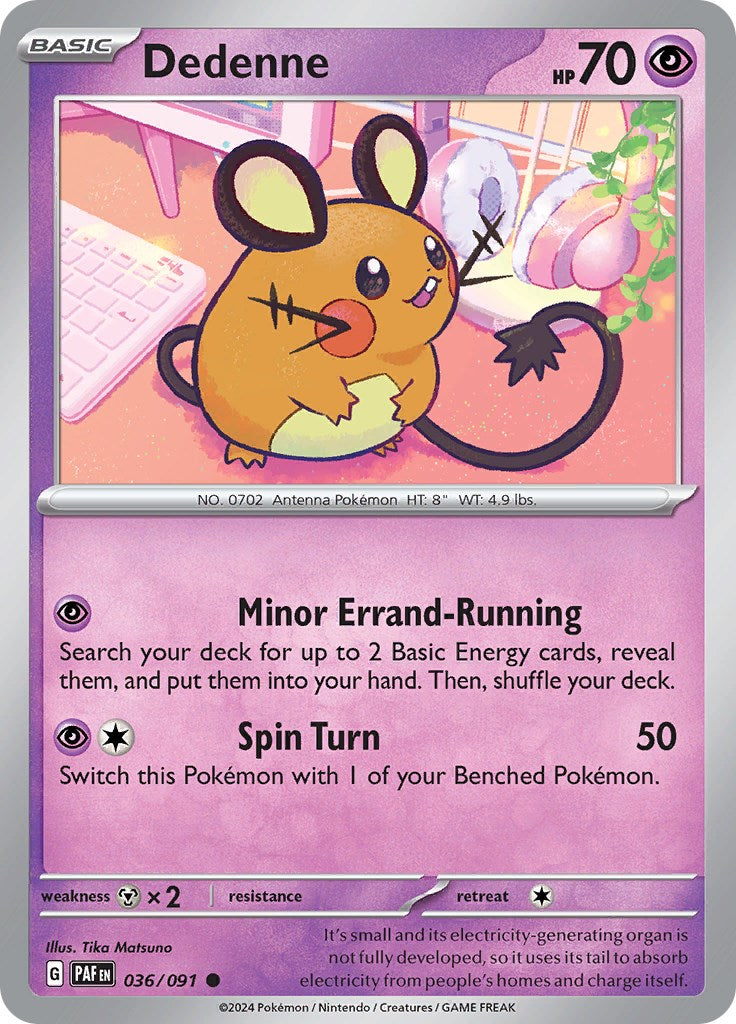 Dedenne (036/091) [Scarlet & Violet: Paldean Fates] | GnG Games