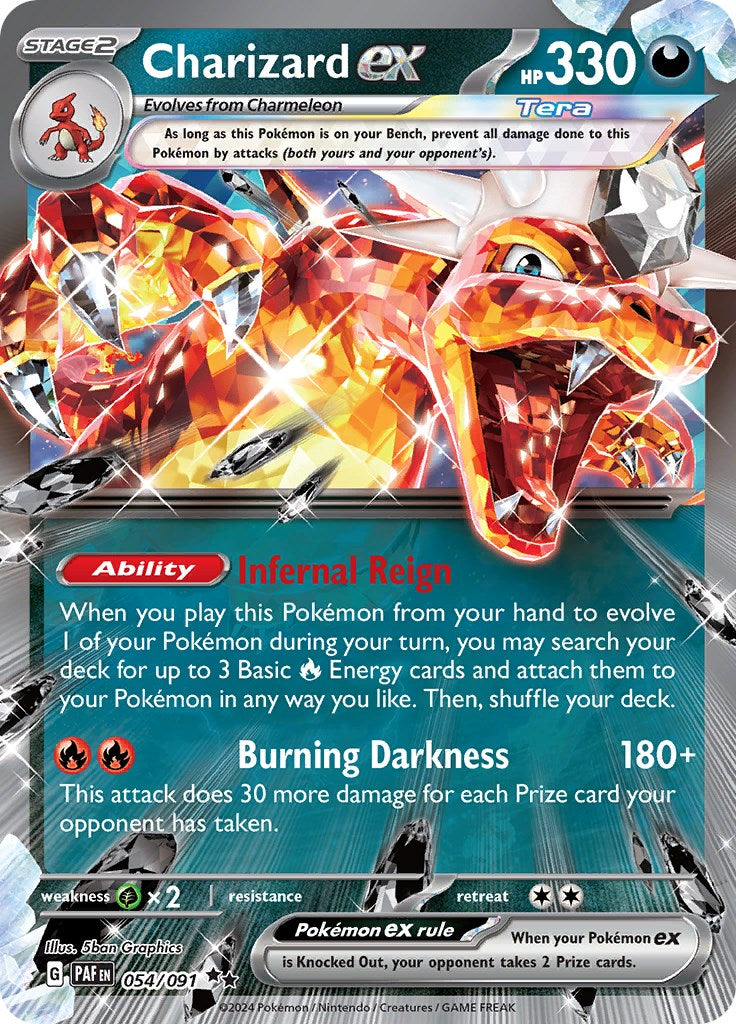Charizard ex (054/091) [Scarlet & Violet: Paldean Fates] | GnG Games