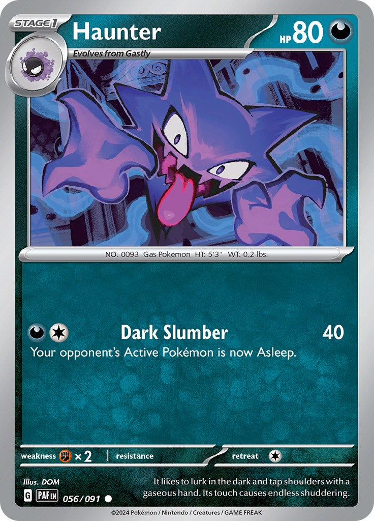 Haunter (056/091) [Scarlet & Violet: Paldean Fates] | GnG Games