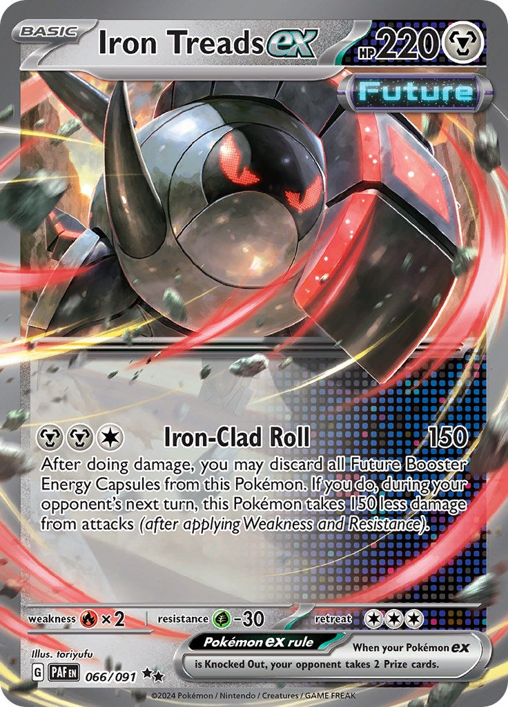 Iron Treads ex (066/091) [Scarlet & Violet: Paldean Fates] | GnG Games