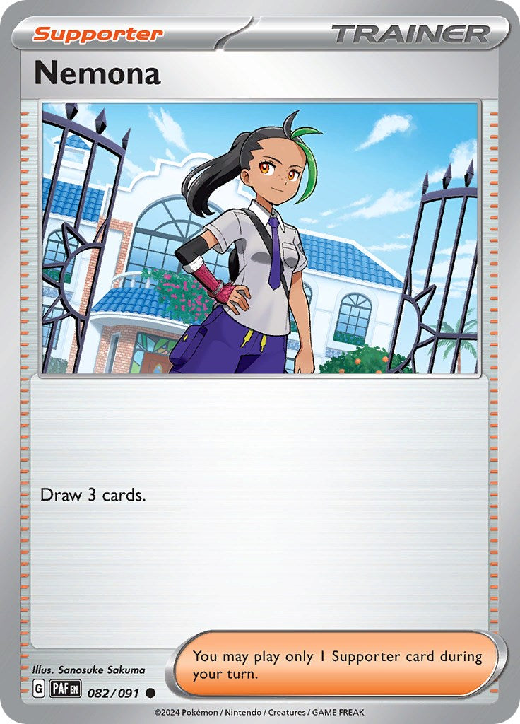 Nemona (082/091) [Scarlet & Violet: Paldean Fates] | GnG Games
