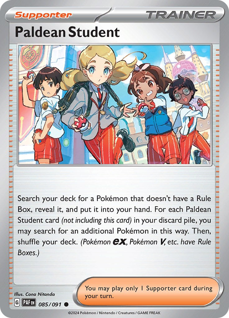 Paldean Student (085/091) [Scarlet & Violet: Paldean Fates] | GnG Games