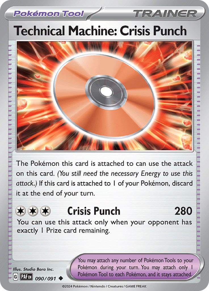 Technical Machine: Crisis Punch (090/091) [Scarlet & Violet: Paldean Fates] | GnG Games