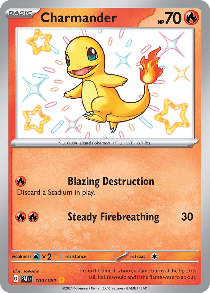 Charmander (109/091) [Scarlet & Violet: Paldean Fates] | GnG Games