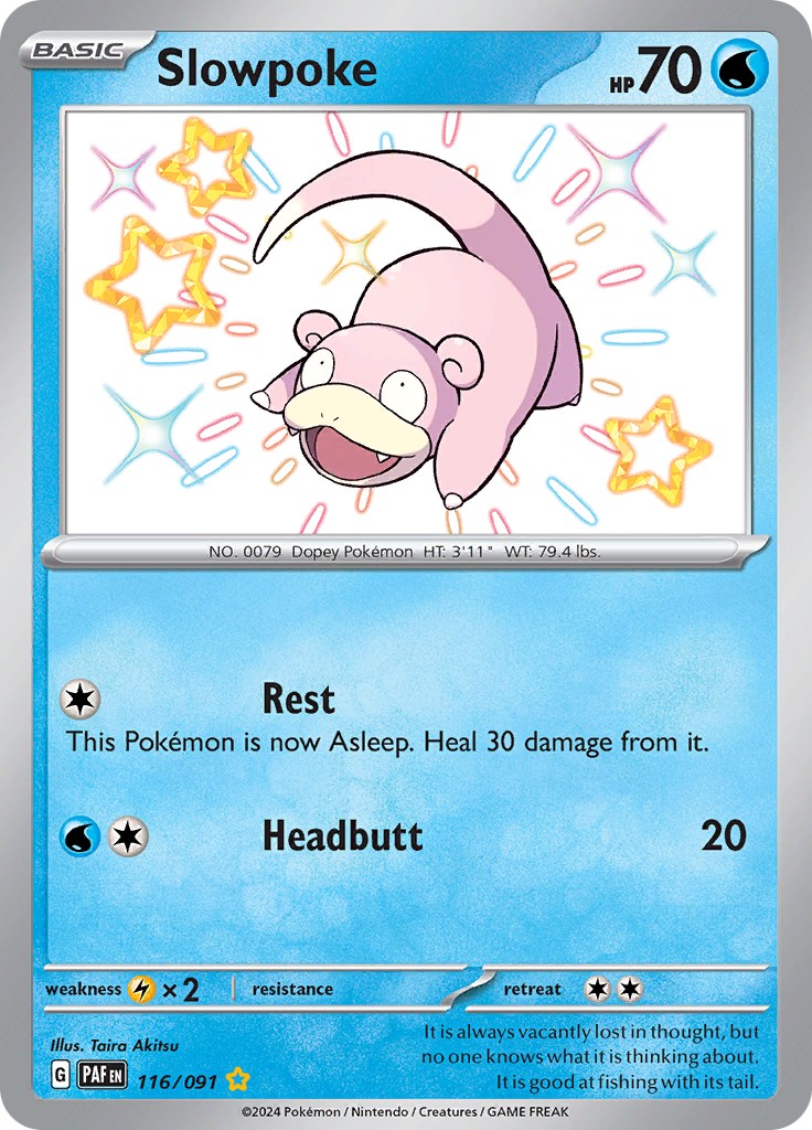 Slowpoke (116/091) [Scarlet & Violet: Paldean Fates] | GnG Games