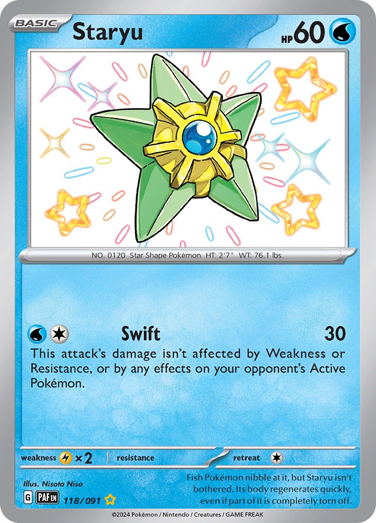 Staryu (118/091) [Scarlet & Violet: Paldean Fates] | GnG Games