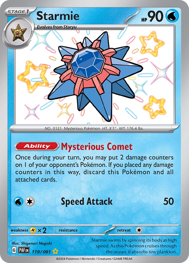 Starmie (119/091) [Scarlet & Violet: Paldean Fates] | GnG Games