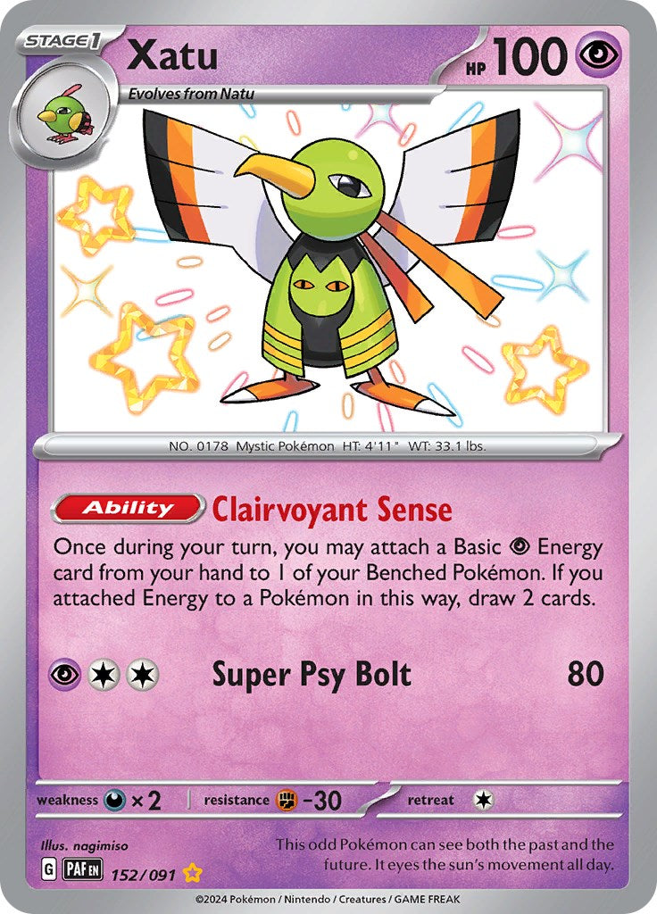 Xatu (152/091) [Scarlet & Violet: Paldean Fates] | GnG Games