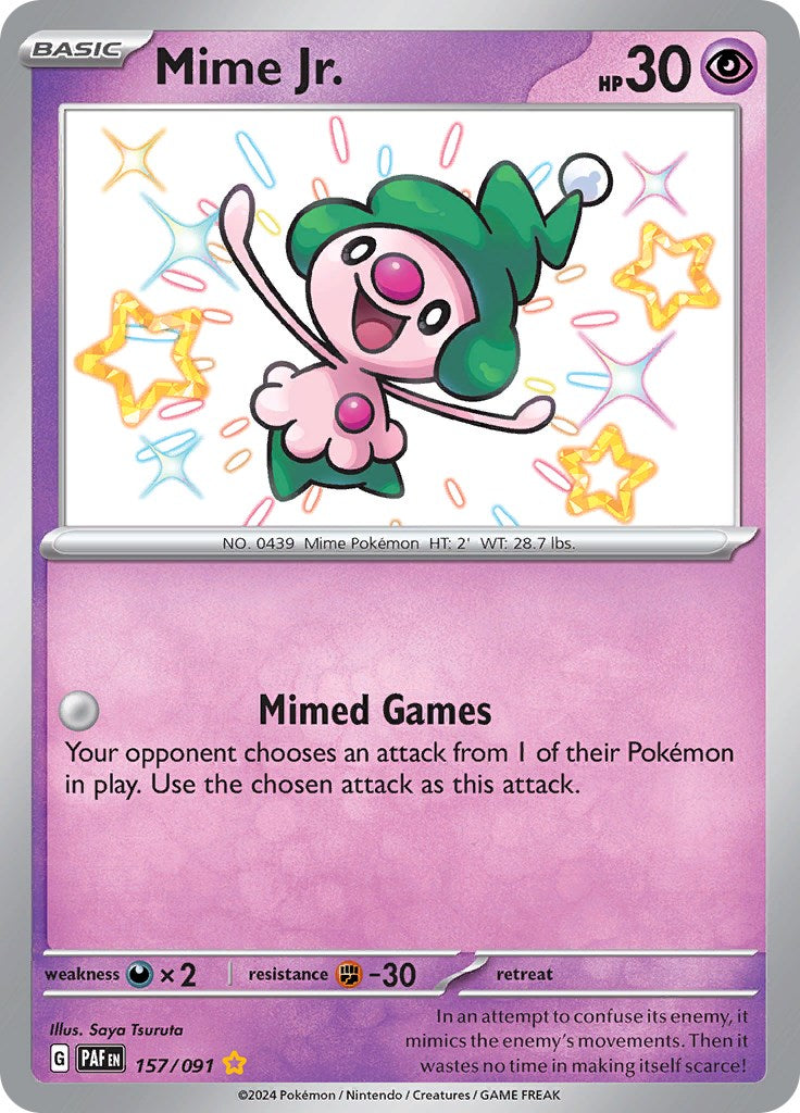 Mime Jr. (157/091) [Scarlet & Violet: Paldean Fates] | GnG Games