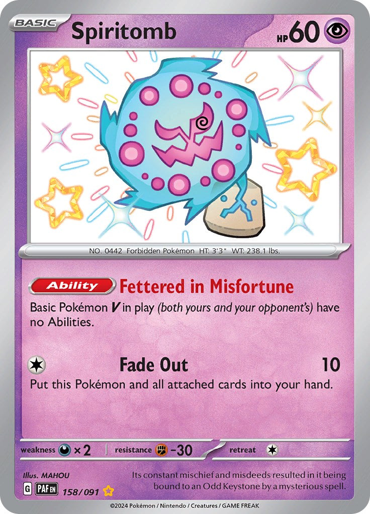 Spiritomb (158/091) [Scarlet & Violet: Paldean Fates] | GnG Games