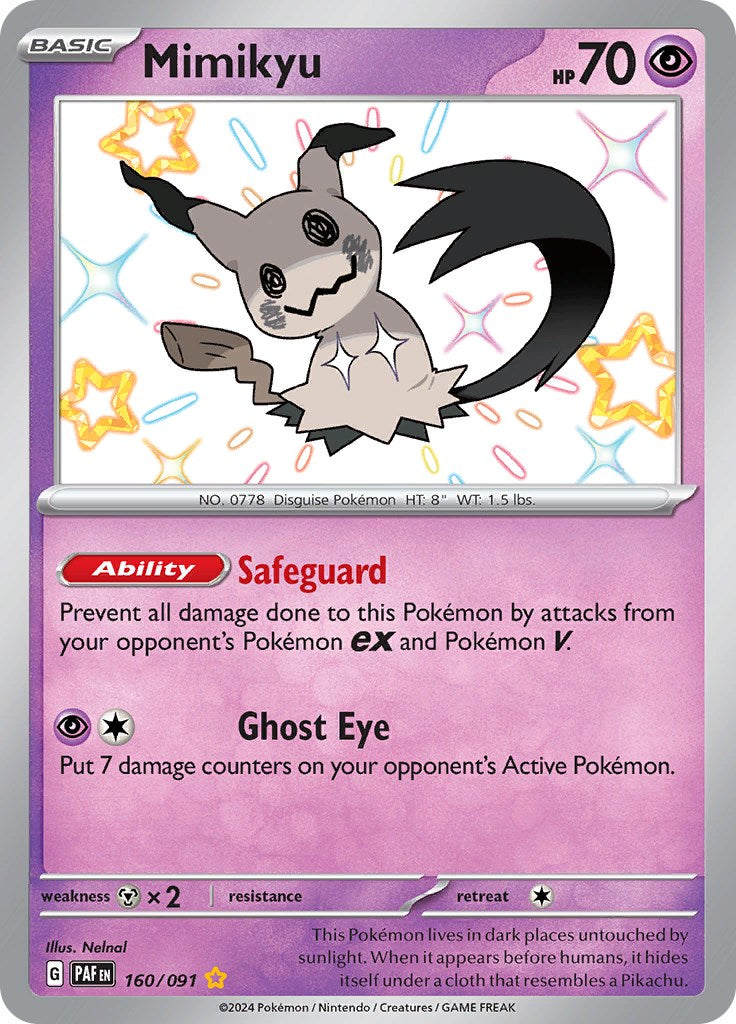 Mimikyu -160/091 [Scarlet & Violet: Paldean Fates] | GnG Games