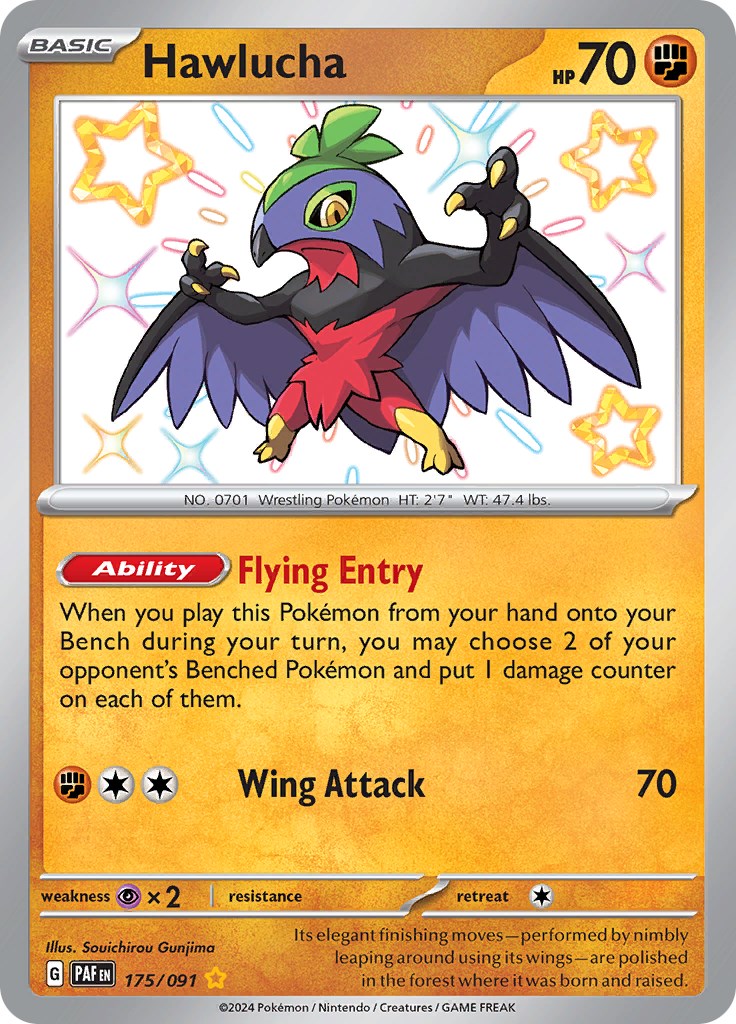 Hawlucha (175/091) [Scarlet & Violet: Paldean Fates] | GnG Games