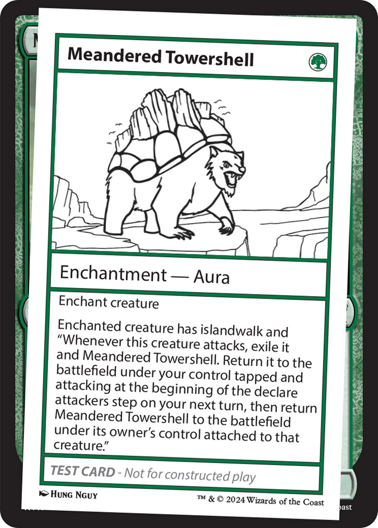 Meandered Towershell [Mystery Booster 2 Playtest Cards] | GnG Games