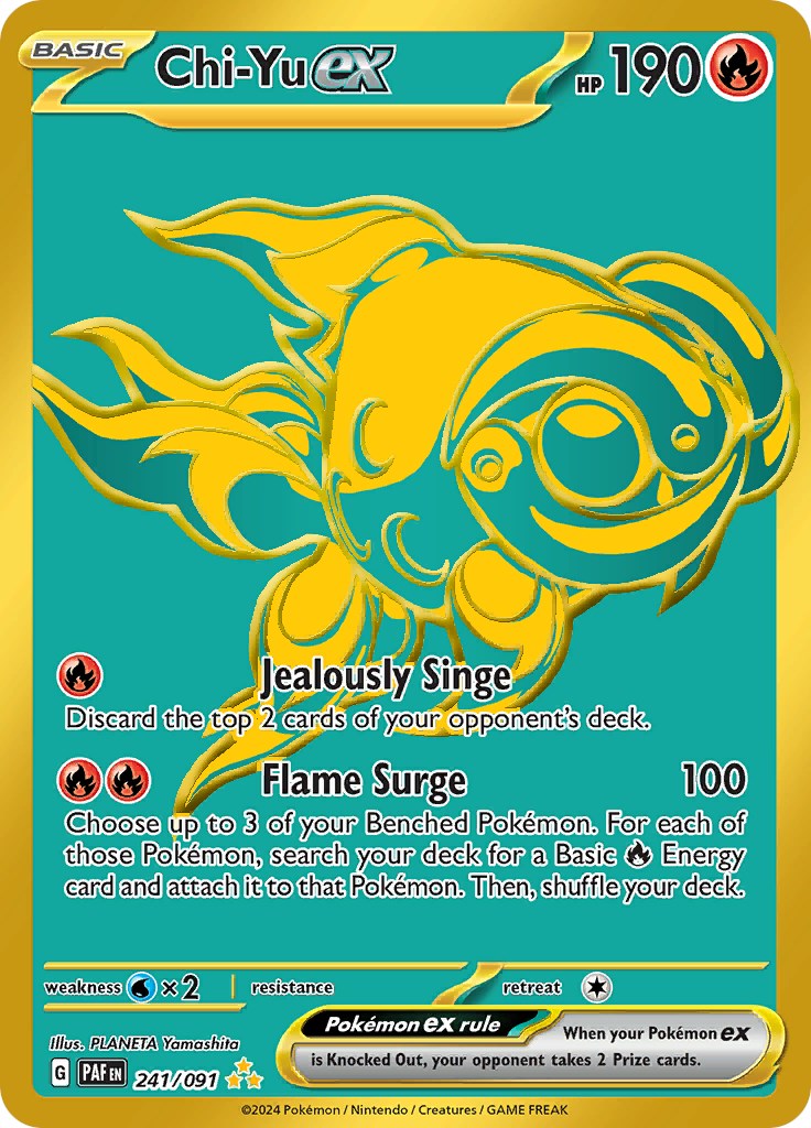 Chi-Yu ex (241/091) [Scarlet & Violet: Paldean Fates] | GnG Games