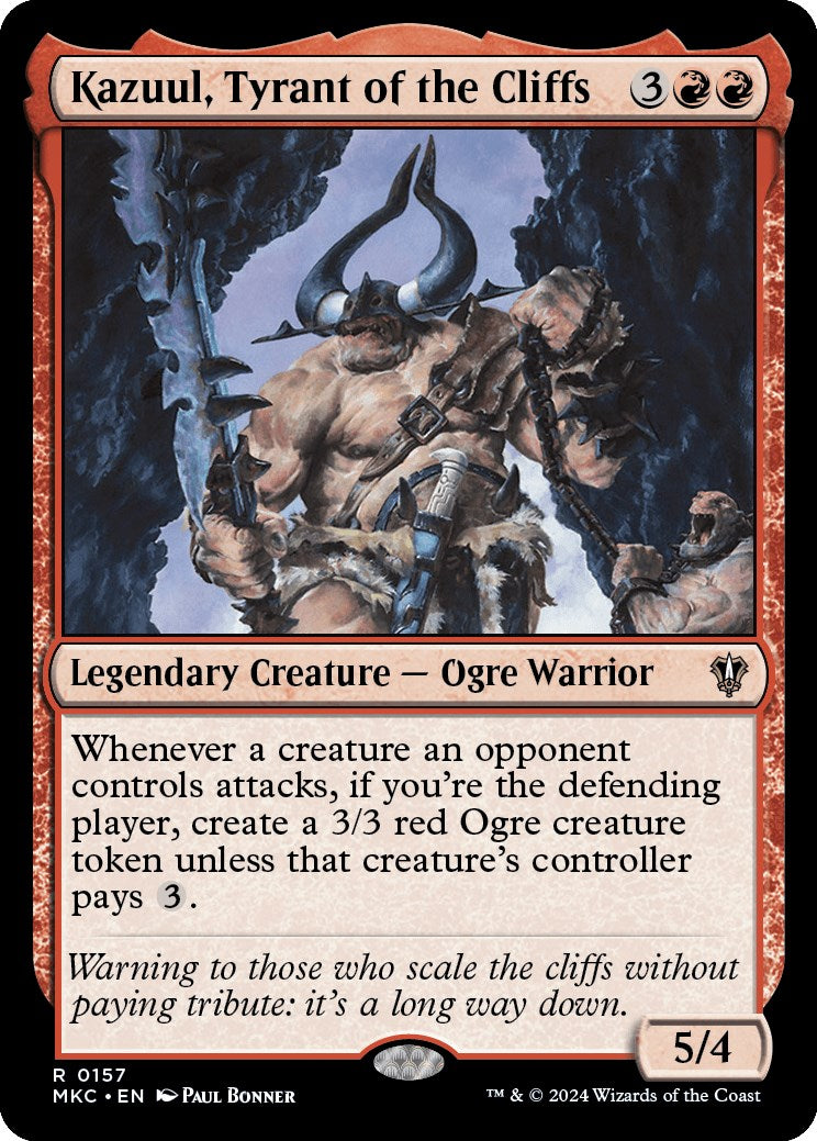 Kazuul, Tyrant of the Cliffs [Murders at Karlov Manor Commander] | GnG Games