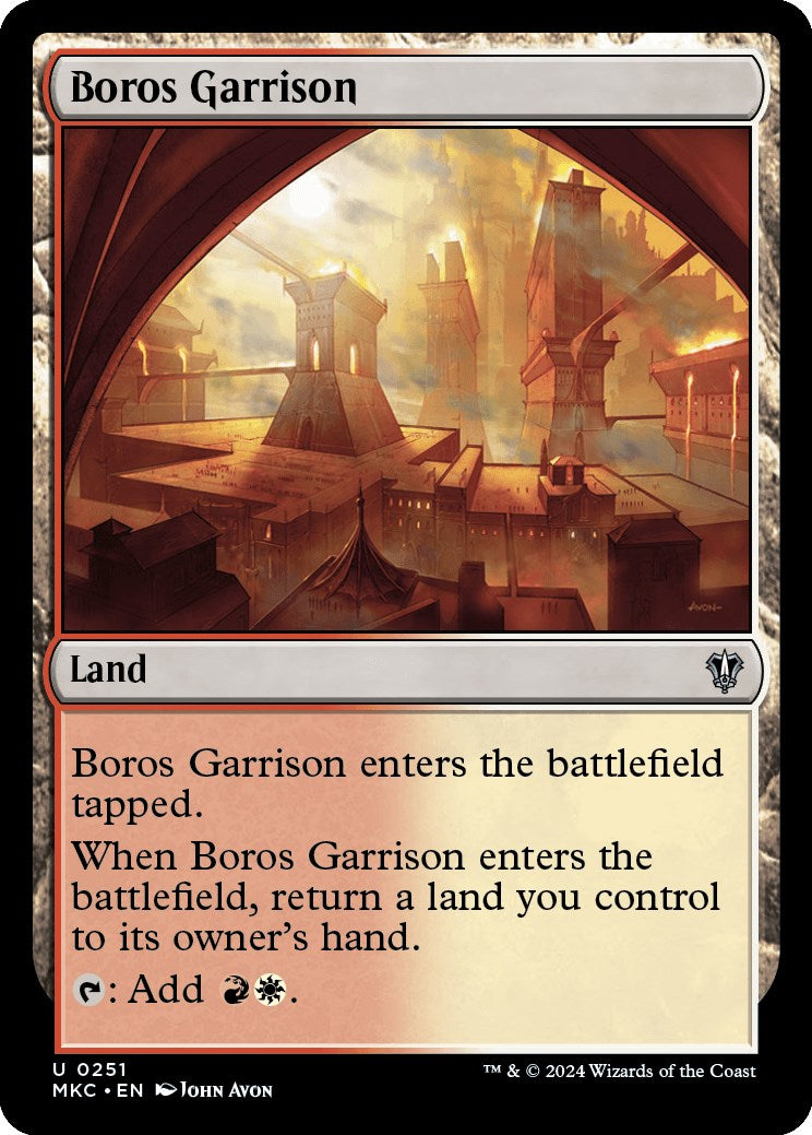 Boros Garrison [Murders at Karlov Manor Commander] | GnG Games