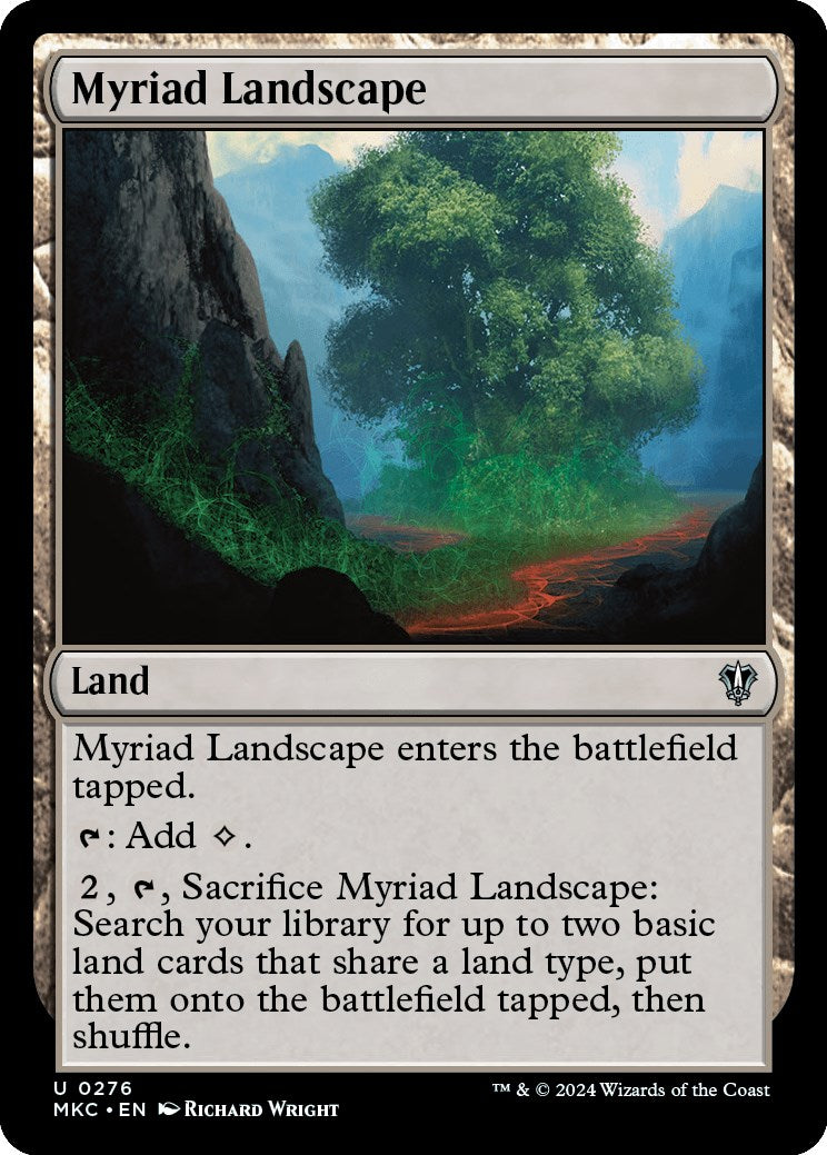 Myriad Landscape [Murders at Karlov Manor Commander] | GnG Games