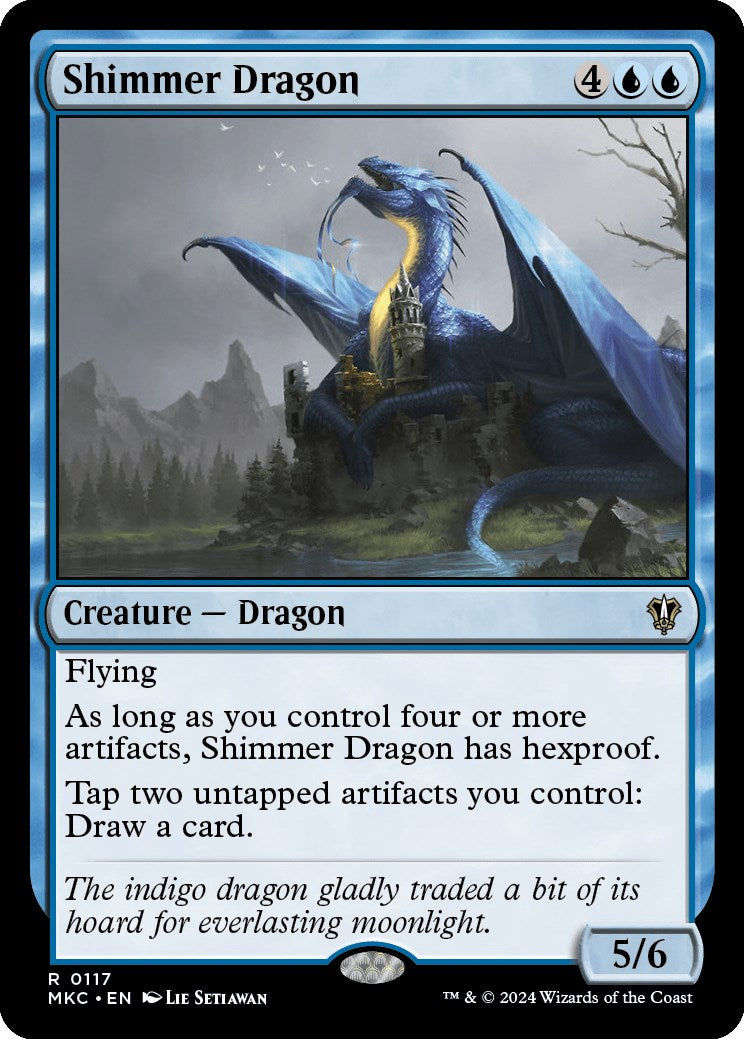 Shimmer Dragon [Murders at Karlov Manor Commander] | GnG Games
